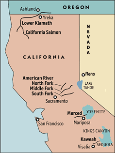 American River Recreation Whitewater Rafting California Rivers