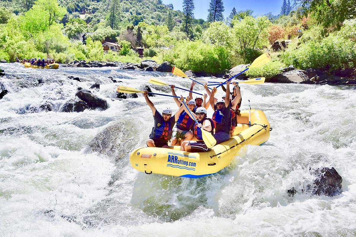 white water rafting trips ca